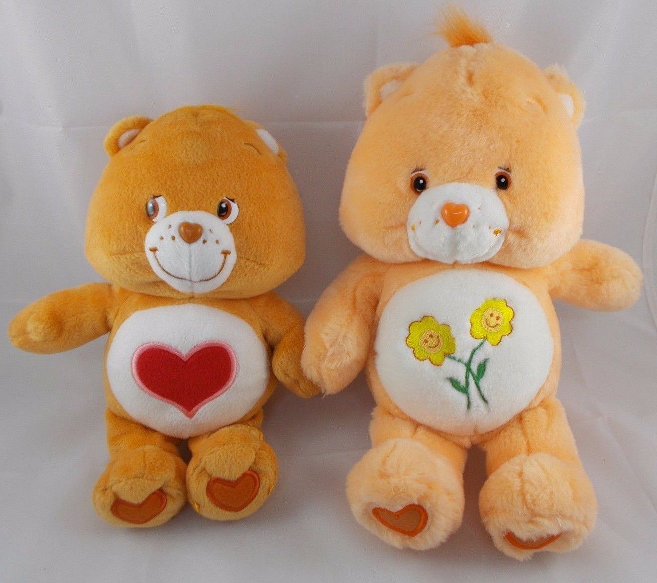 Care Bears Tenderheart & Friend Bear Plush Get Well Doctor Flowers TALKS  