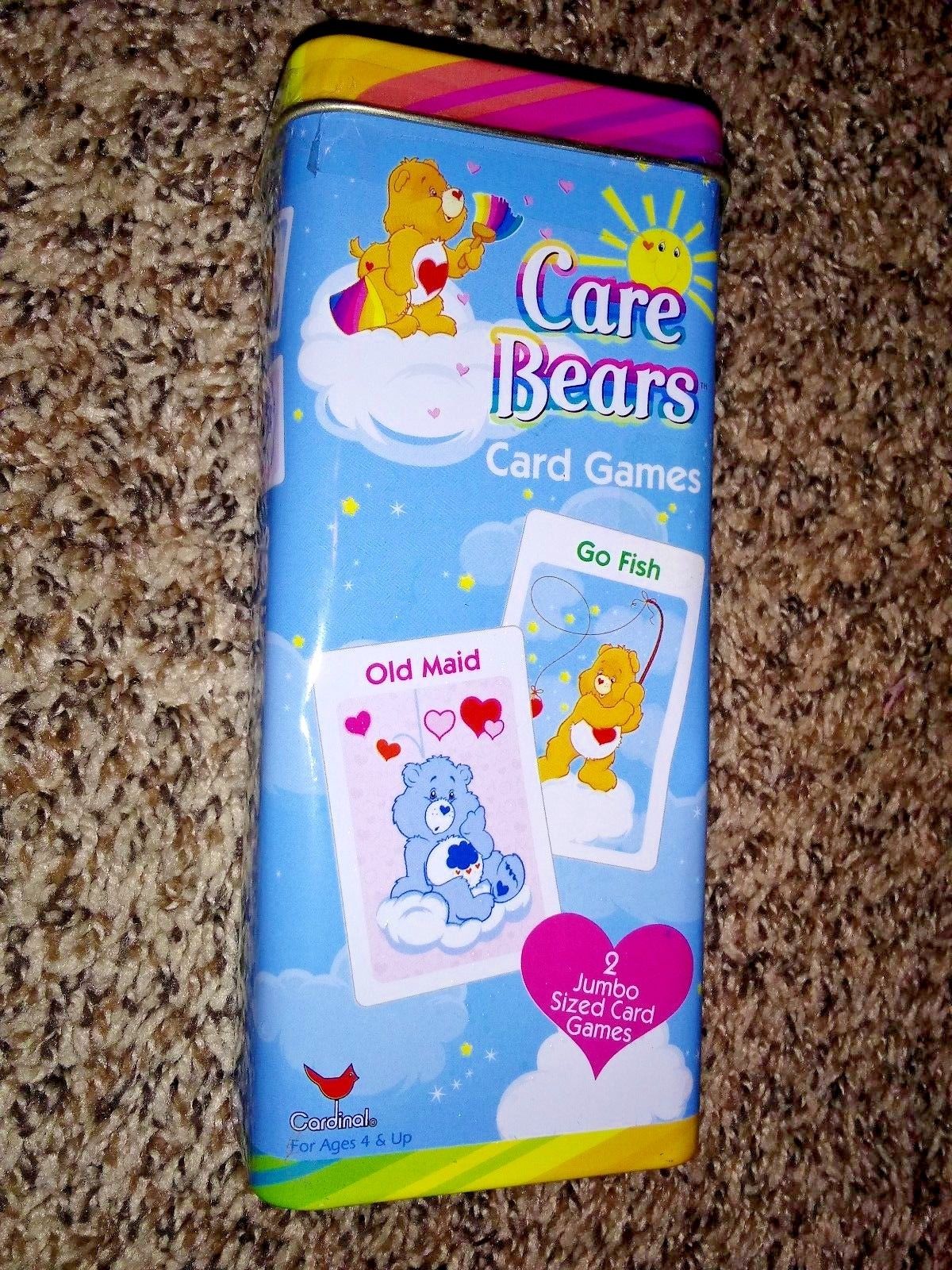 Care Bears Card Games Old Maid and Go Fish New!