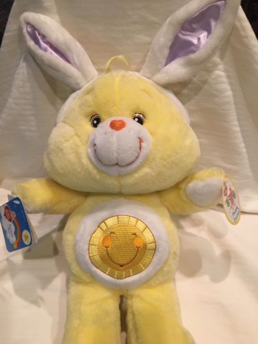 Care Bear Happy Easter Funshine Bear 20th Anniversary New With Tags 2005