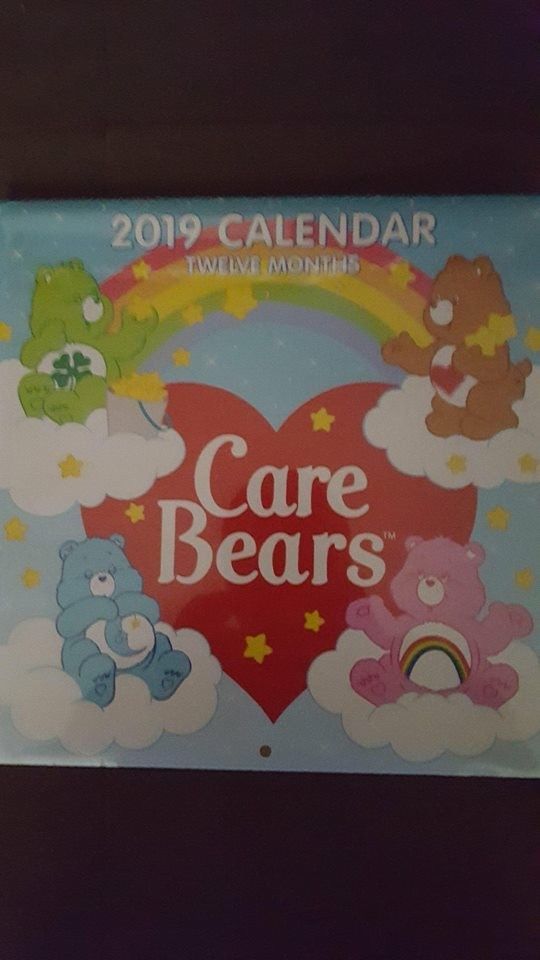 2019 Care Bears Calendar