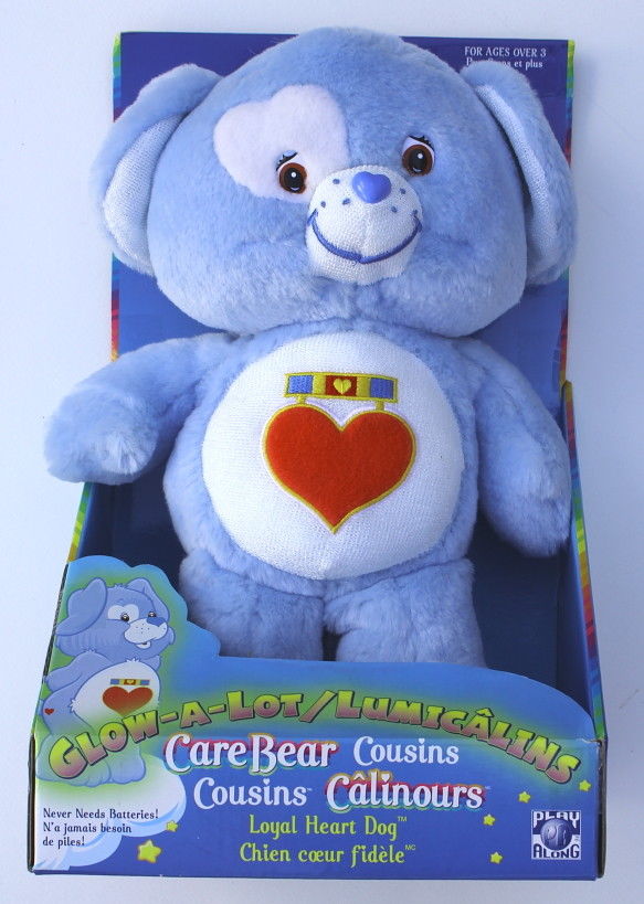 2005 New Care Bear Glow-A-Lot Cousins Loyal Heart Dog 12