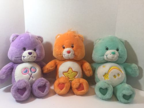 SING ALONG SHARE & WISH BEAR & LAUGH A LOT CARE BEARS 2003 EUC INTERACT TOGETHER