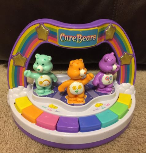 Care Bears Lights & Sound Play Along Piano Musical Toy 2004