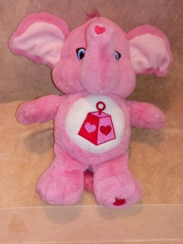 Lotsaheart Care Bears Elephant Pink Hearts 13