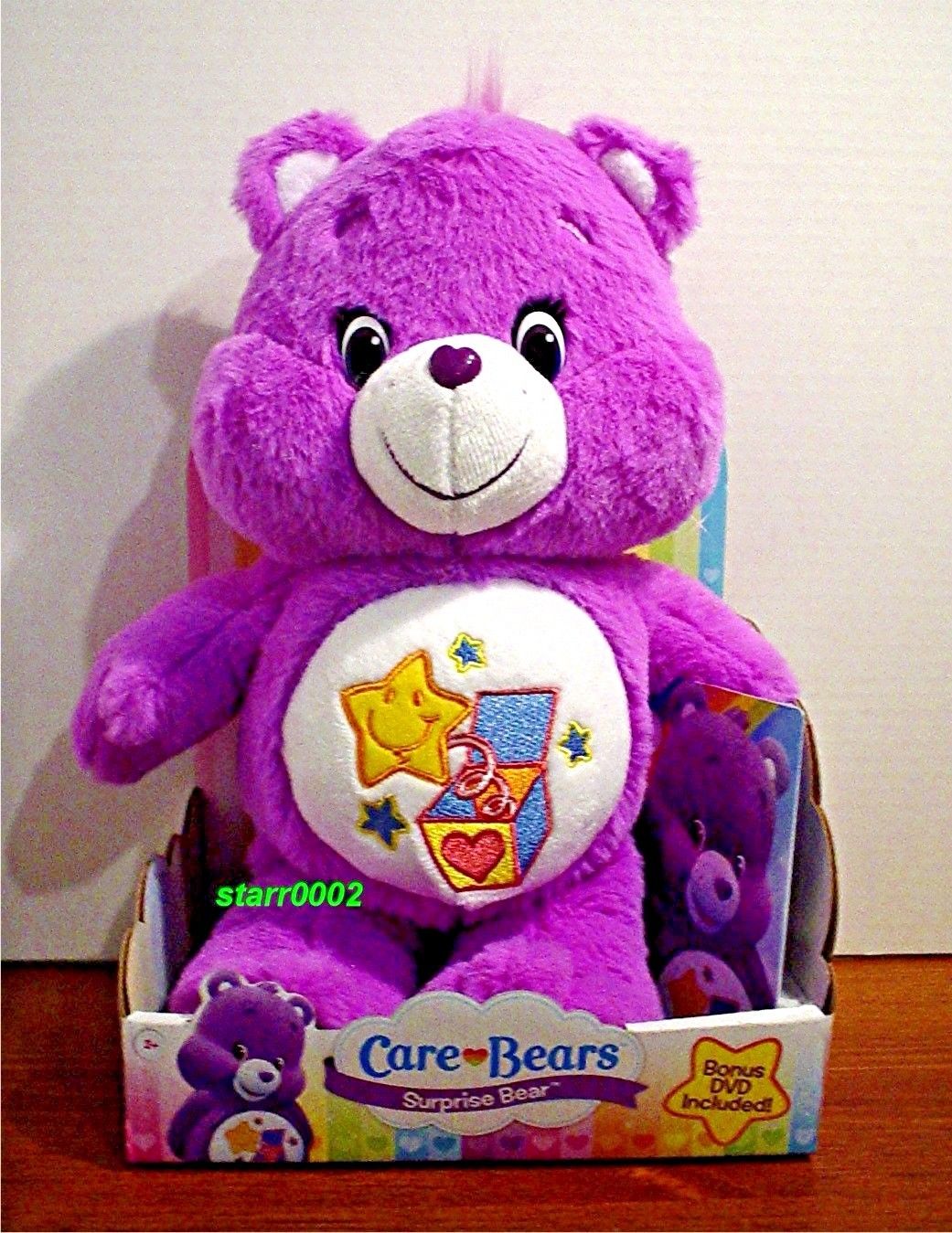 Care Bears Surprise Bear Plush Bonus DVD Included New