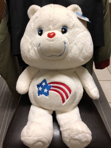 America Cares Bear 26” 2002 Jumbo Care Bear