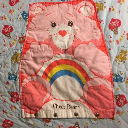CARE BEARS CHEER Bear SNOOZLE Sleeping Bag VINTAGE 1983