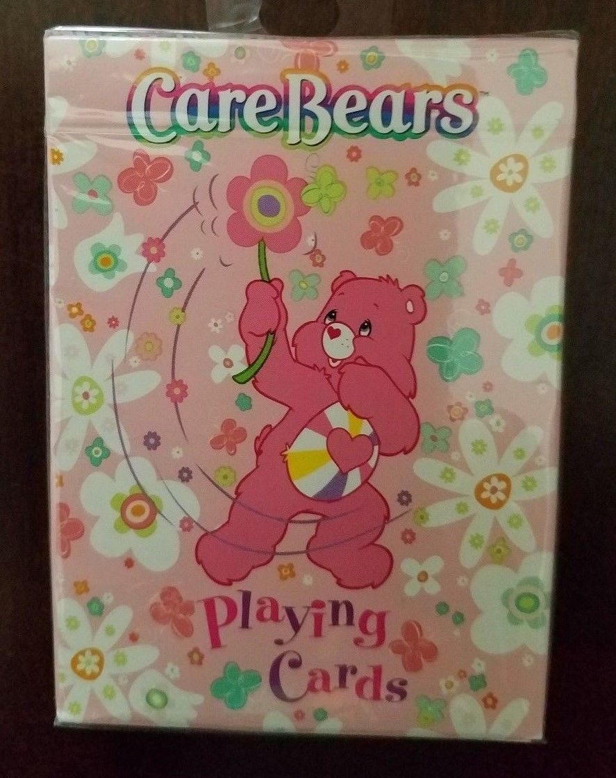 Care Bears Playing Cards Standard Size Deck Wish, Cheer, Funshine, Grumpy, Love-