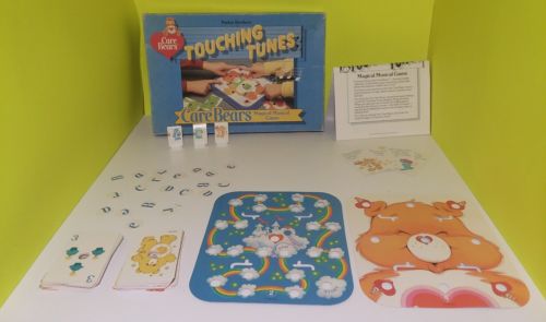 Care Bears Vintage Touching Tunes Magical Music Game In Box WORKS RARE 1984