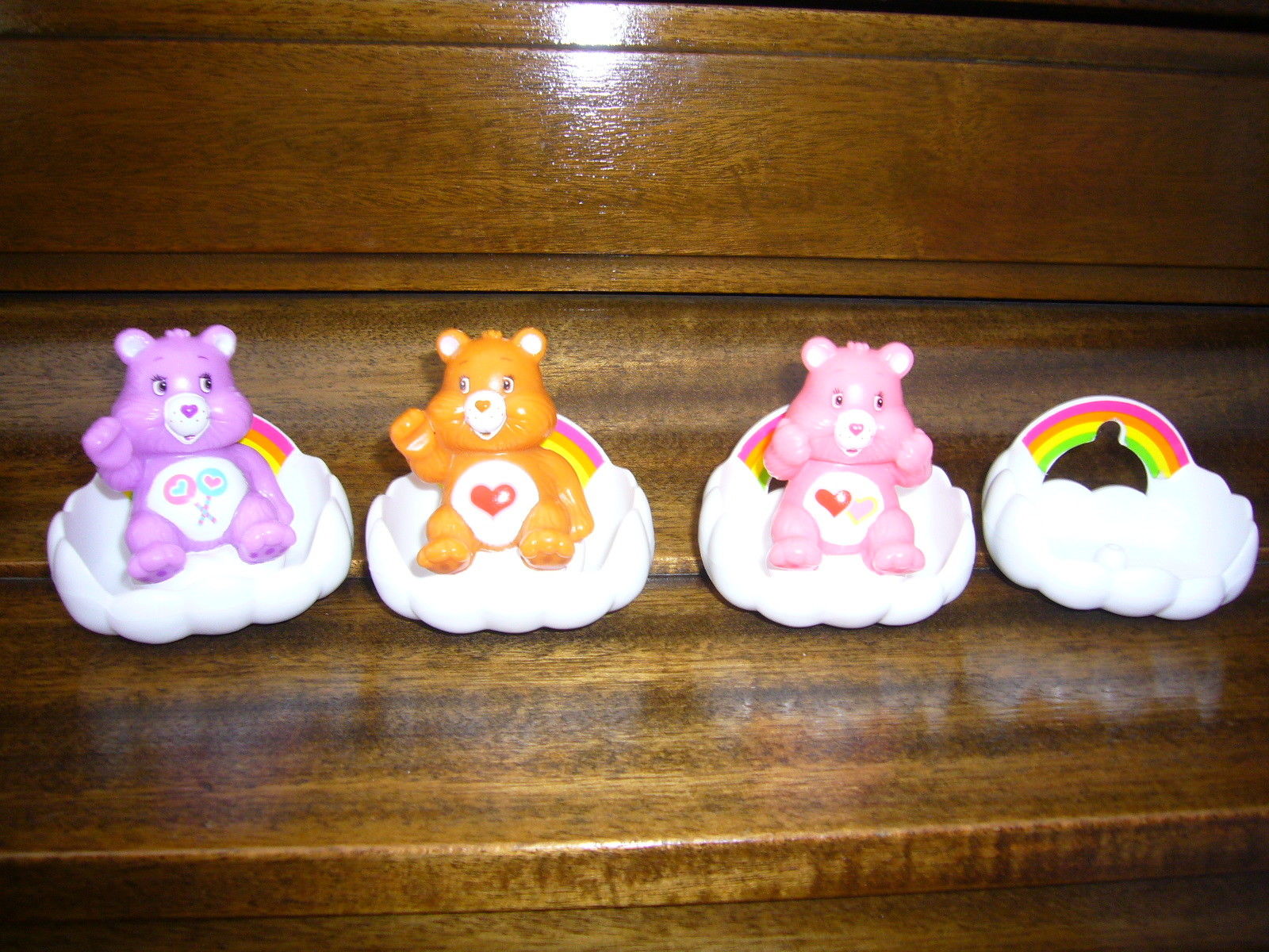 Care Bears Figures 2.5 inch Sitting on clouds and in clouds