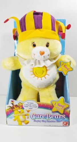 2004 Singing King Funshine Yellow Care Bear 14