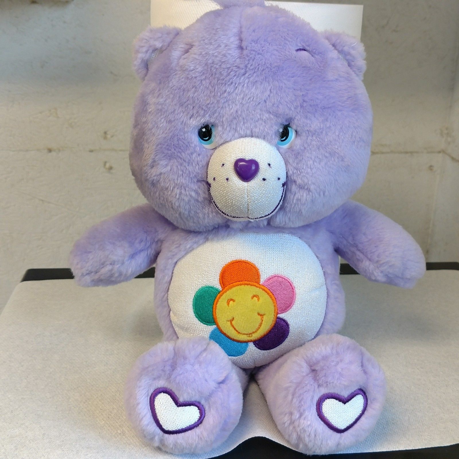 2006 Care Bears Harmony Bear Purple Plush 13