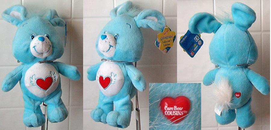 Care Bears Cousins Collector's Edition Series 2 SWIFT HEART RABBIT #9 NWT