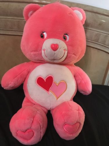 pink care bear stuffed animal