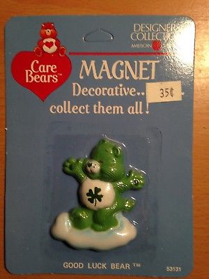NOS Care Bears Magnet American Greetings Good luck Bear Designers Collection