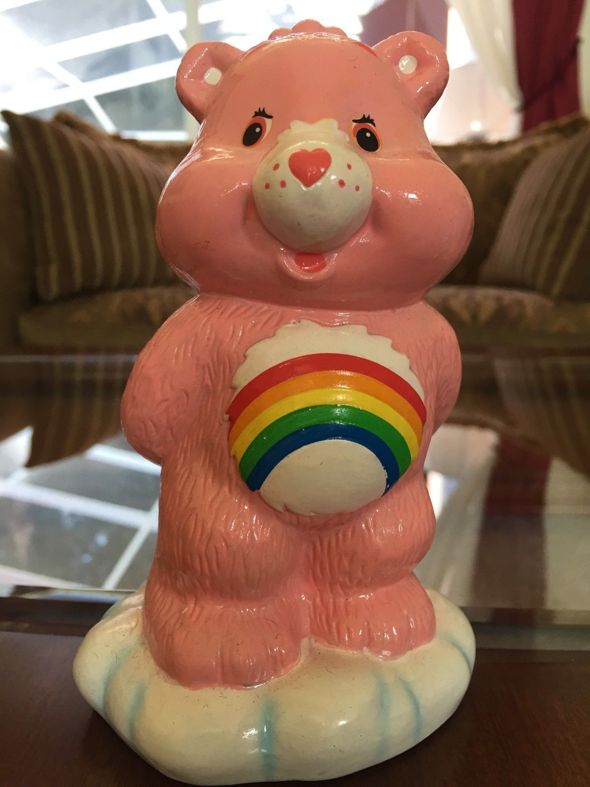 Care Bears - Rainbow CHEER BEAR - Ceramic Bank With Stopper