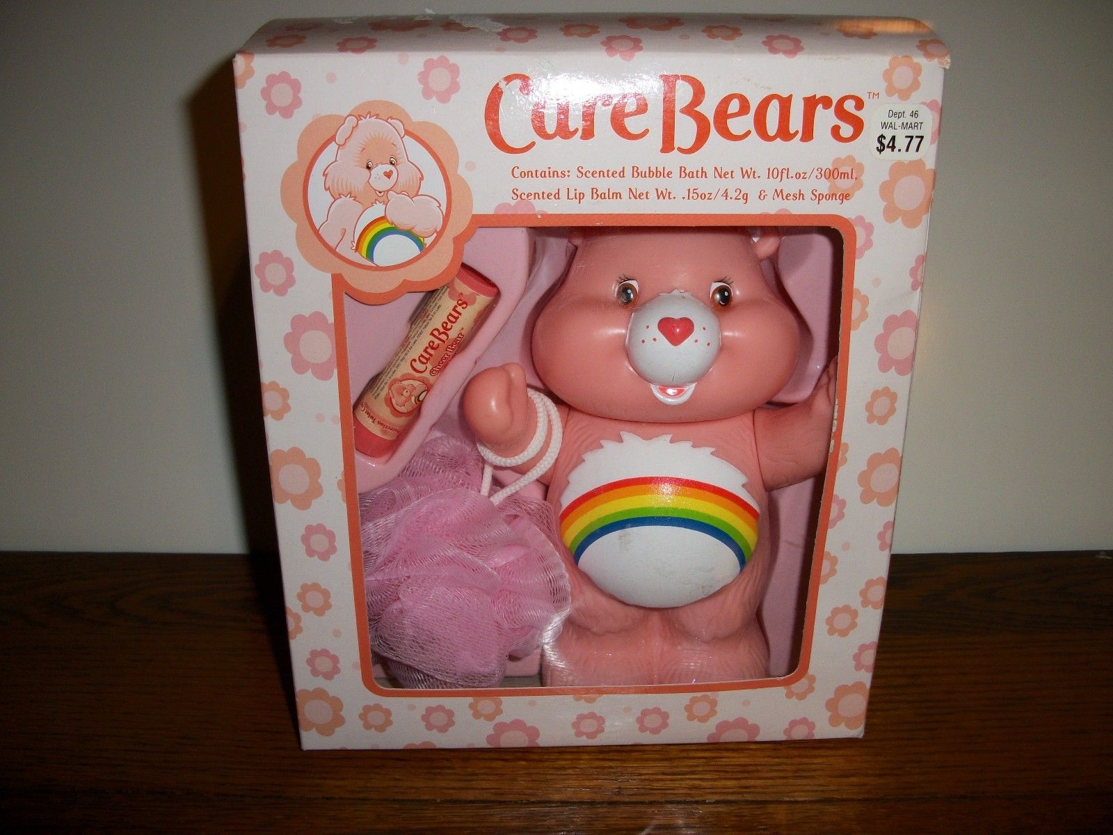 Vintage Care Bears Bubble Bath & Lip Balm Box Set Brand New in Box