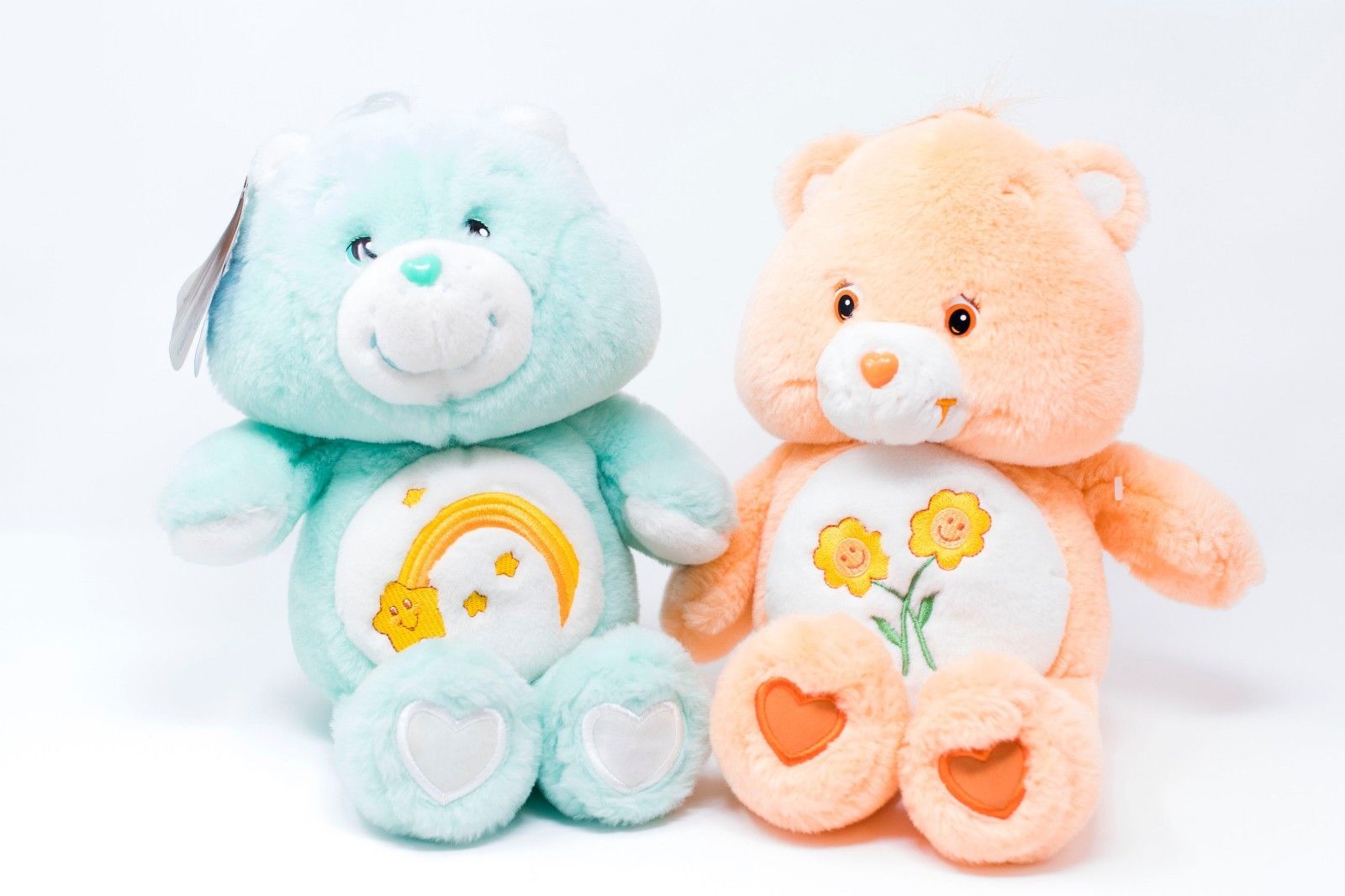 Interactive Wish Bear & Friend Bear Care Bears Talks and Sings Together Plush