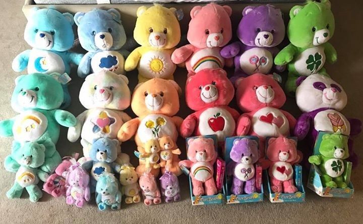 Huge Care Bear Collection Never Played with