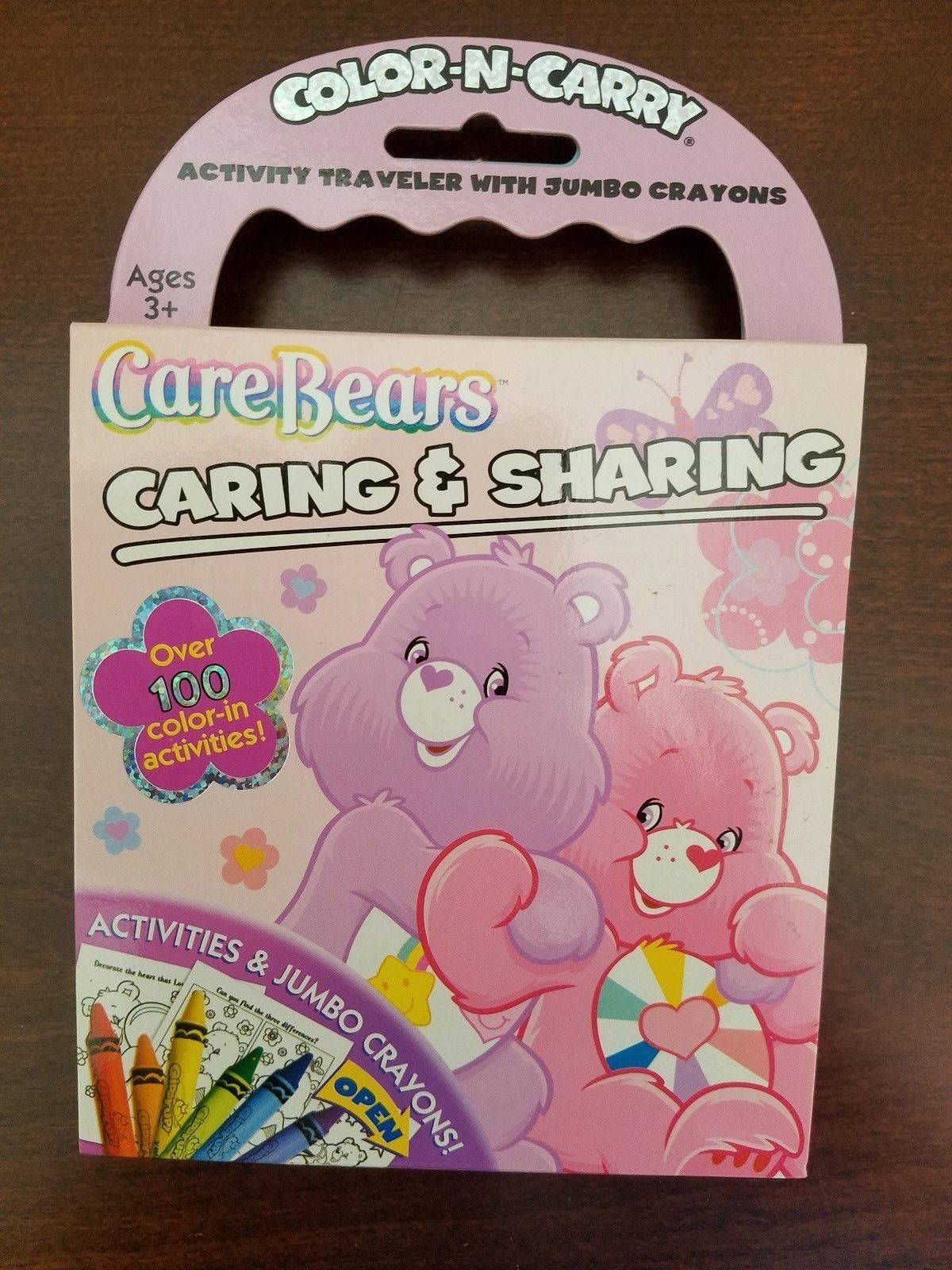 Care Bears Color-n-Carry Travel Activity Set Caring & Sharing Coloring Activites
