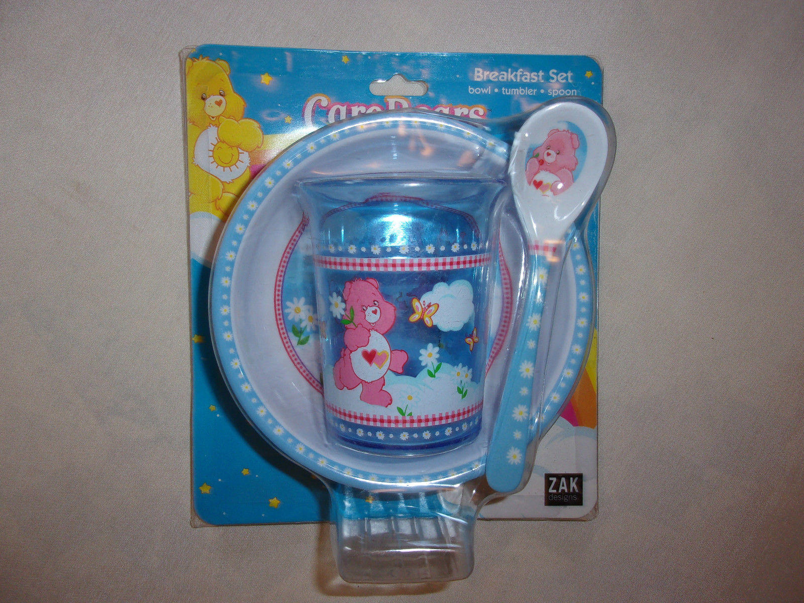 Care Bears Baby Breakfast Set with Tumbler Bowl Spoon New in Box