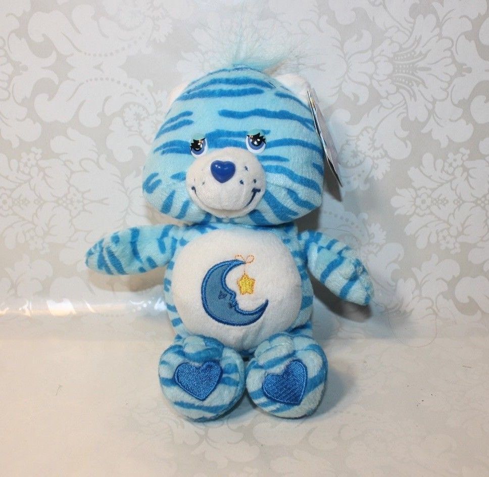2005 Play Along TCFC Care Bears JUNGLE PARTY Special Edition BEDTIME BEAR Tags
