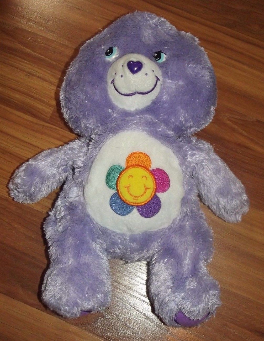 2006 Care Bears Harmony Bear 13 Inch Beanbag plush Soft Toy