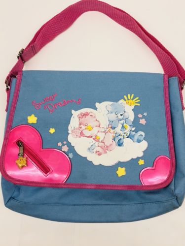 Retired 2005 Care Bears “Sweet Dreams” Messenger Bag w/ Adjustable Pink Strap