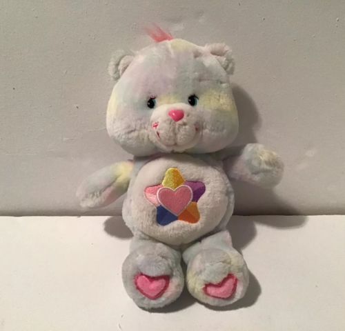 2004 Care Bear 13” True Heart Bear Talking Stuffed Plush Toy