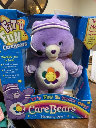 Care Bears Fit N Fun - Harmony Bear Sings & Works Out In Box