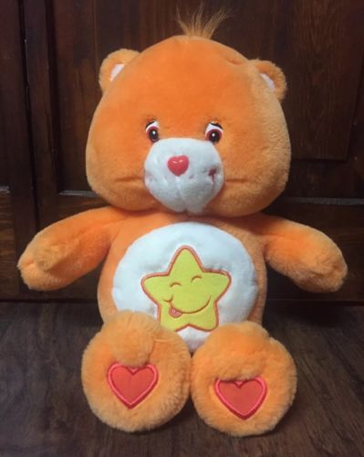 2003 Care Bears Talking Singing Moving Laugh-a-Lot Bear 13” Collectible Plush