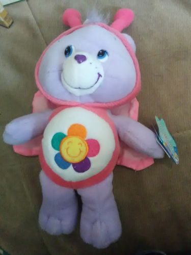 Care Bears HARMONY BEAR WITH WINGS Special Edition 2005 Natural Wonders NEW Rare