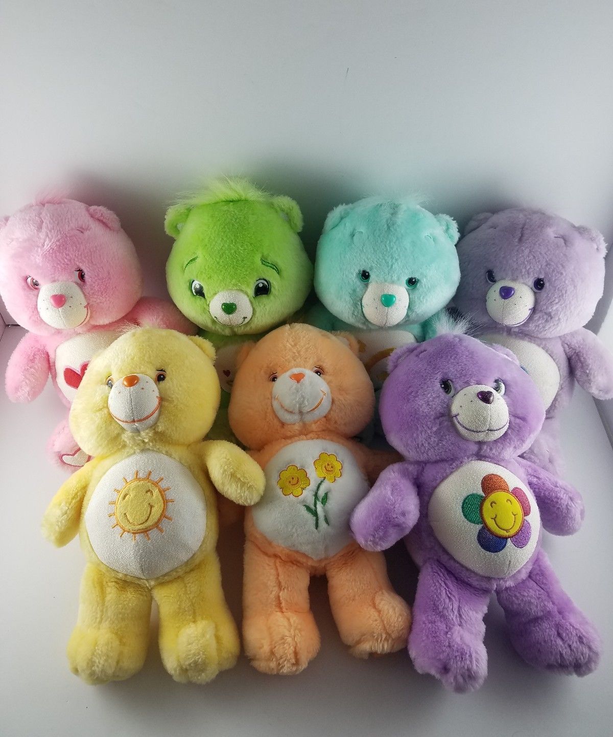 Lot of 7 Care Bears 12