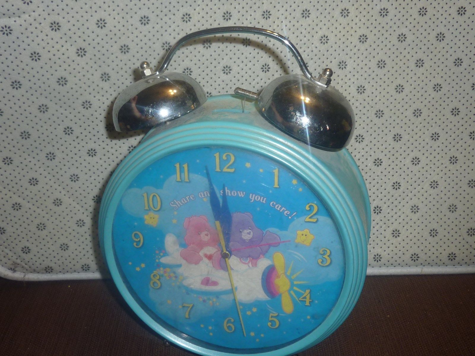The Care Bears Large Jumbo Alarm Clock 2004 