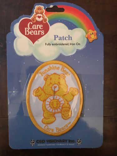Care Bear Funshine Bear Patch Vintage 2002