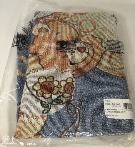 New In Bag Care Bear's Throw Blanket