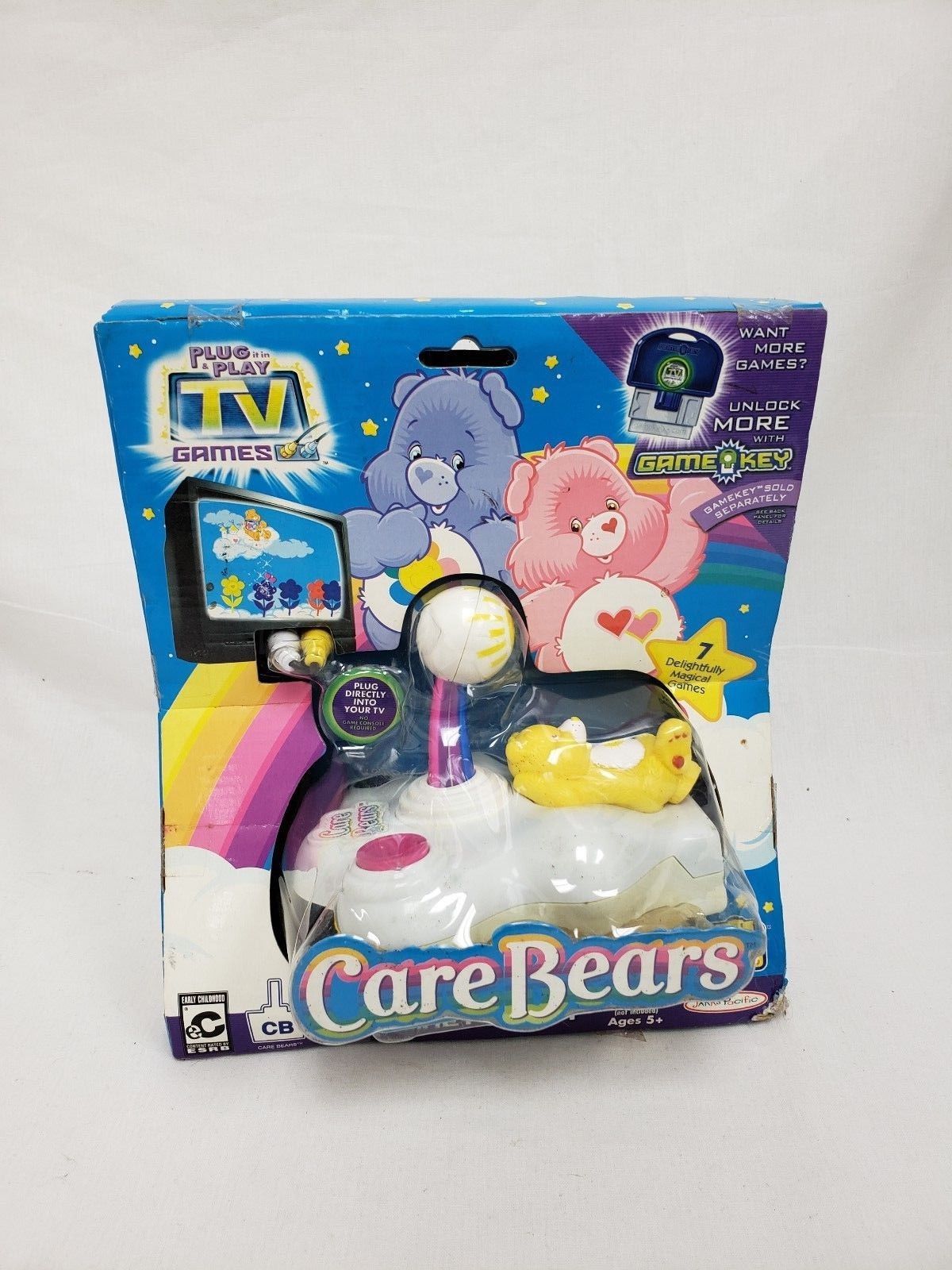 Care Bears RARE Jakks Pacific Plug & Play Game NEW IN PACKAGE 2005