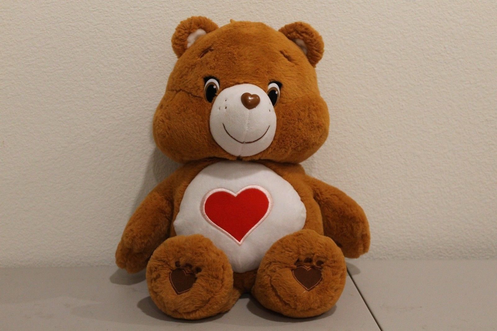 Care Bears Tender Heart Bear w/Heart Embroidery Large Plush Stuffed Toy 20