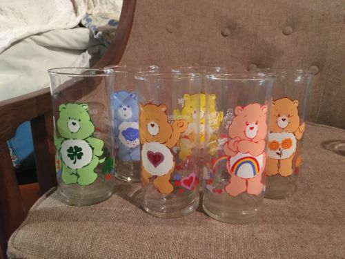Pizza Hut Care Bear Glasses Mint
