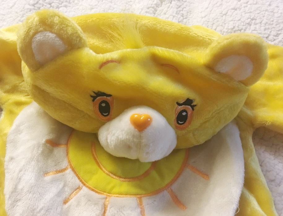 Care Bears- Plush Yellow- Funshine HALLOWEEN Costume boy or girl