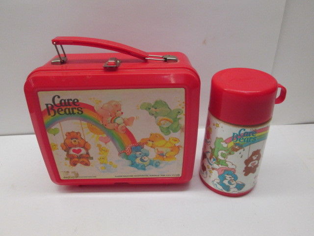 Care Bears Lunch Box with Thermos 1980's