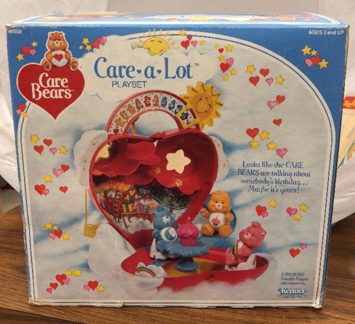 Kenner 1984 Care Bears Care A Lot Playset Brand New