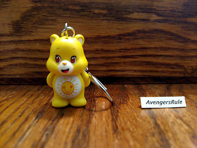 Care Bears Unbearably Cute Vinyl Keychain Series KidRobot Funshine Bear 1/24