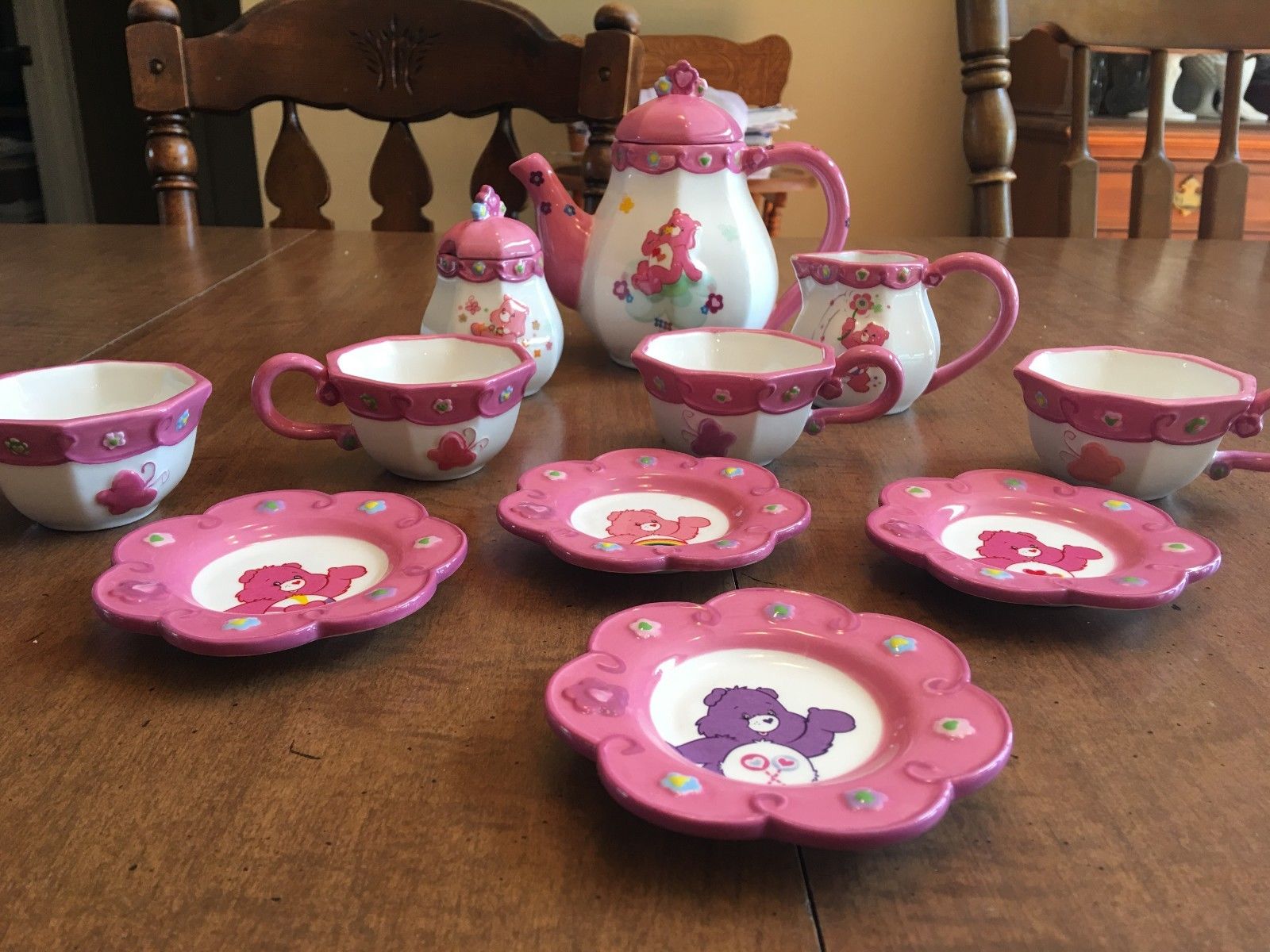 care bear tea set