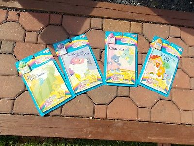 Care Bears Share-A-Story Share A Story Books & Cartridges Set of 4 NEW