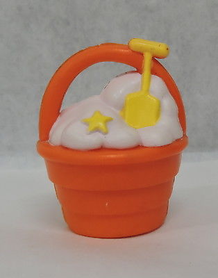 VTG 1984 BIG DIGGITY BUCKET ACCESSORY FOR CARE BEARS BABY TUGS BEAR FIGURE