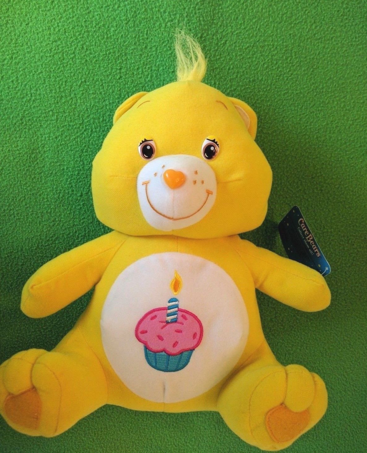 2006 13 inch  Birthday Care Bear Yellow