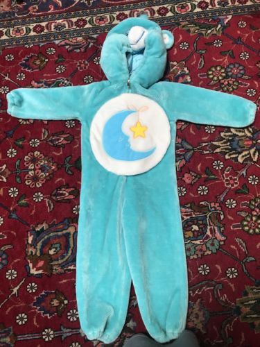 Bedtime Blue Bear 3T-4T Care Bears Warm Halloween Dress Up Costume