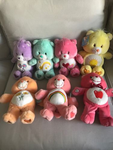 Care Bears Lot Singing Talking Interactive Plush Bears Battery Operated
