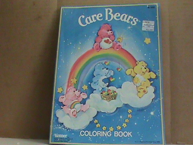 Vintage Care Bears Coloring Book 1982 Rare